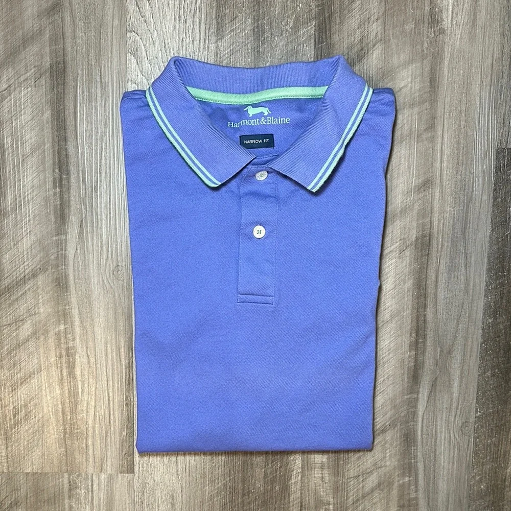 Harmont & Blaine Narrow Fit Dachsund Polo - 4XL